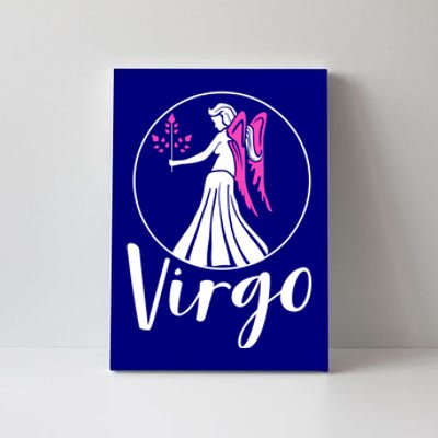 Virgo September Funny Gift Zodiac Astrographic Astrology Gift Canvas