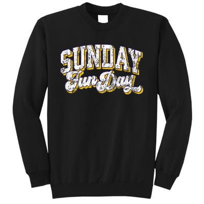 Vintage Sunday Funday Minnesota Football Sweatshirt