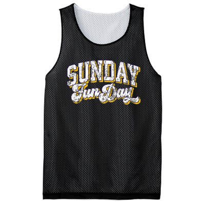 Vintage Sunday Funday Minnesota Football Mesh Reversible Basketball Jersey Tank