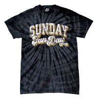 Vintage Sunday Funday Minnesota Football Tie-Dye T-Shirt