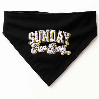 Vintage Sunday Funday Minnesota Football Retro Fun Day USA-Made Doggie Bandana