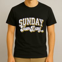 Vintage Sunday Funday Minnesota Football Retro Fun Day T-Shirt