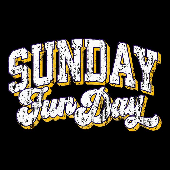 Vintage Sunday Funday Minnesota Football Retro Fun Day T-Shirt