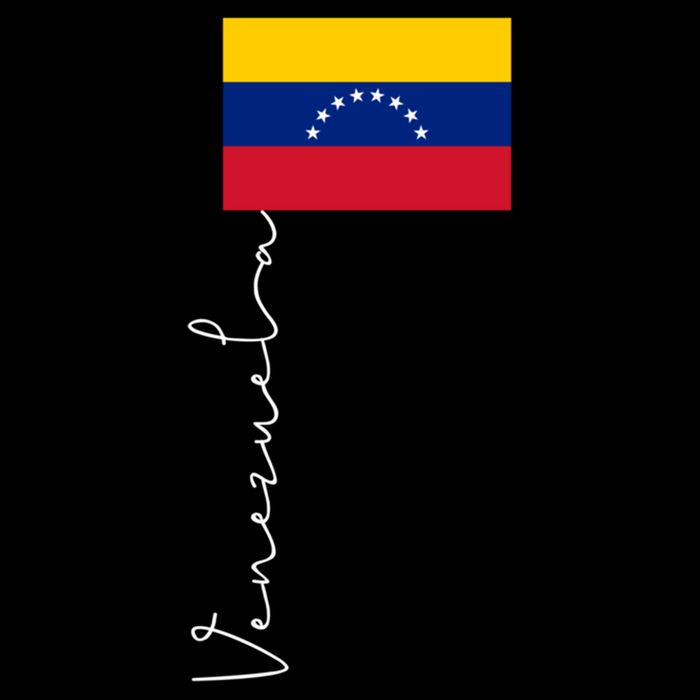Venezuela Signature Flag Pole Patriotic Gift Flatbill Hat