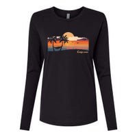 Vintage San Francisco California Beach Womens Cotton Relaxed Long Sleeve T-Shirt