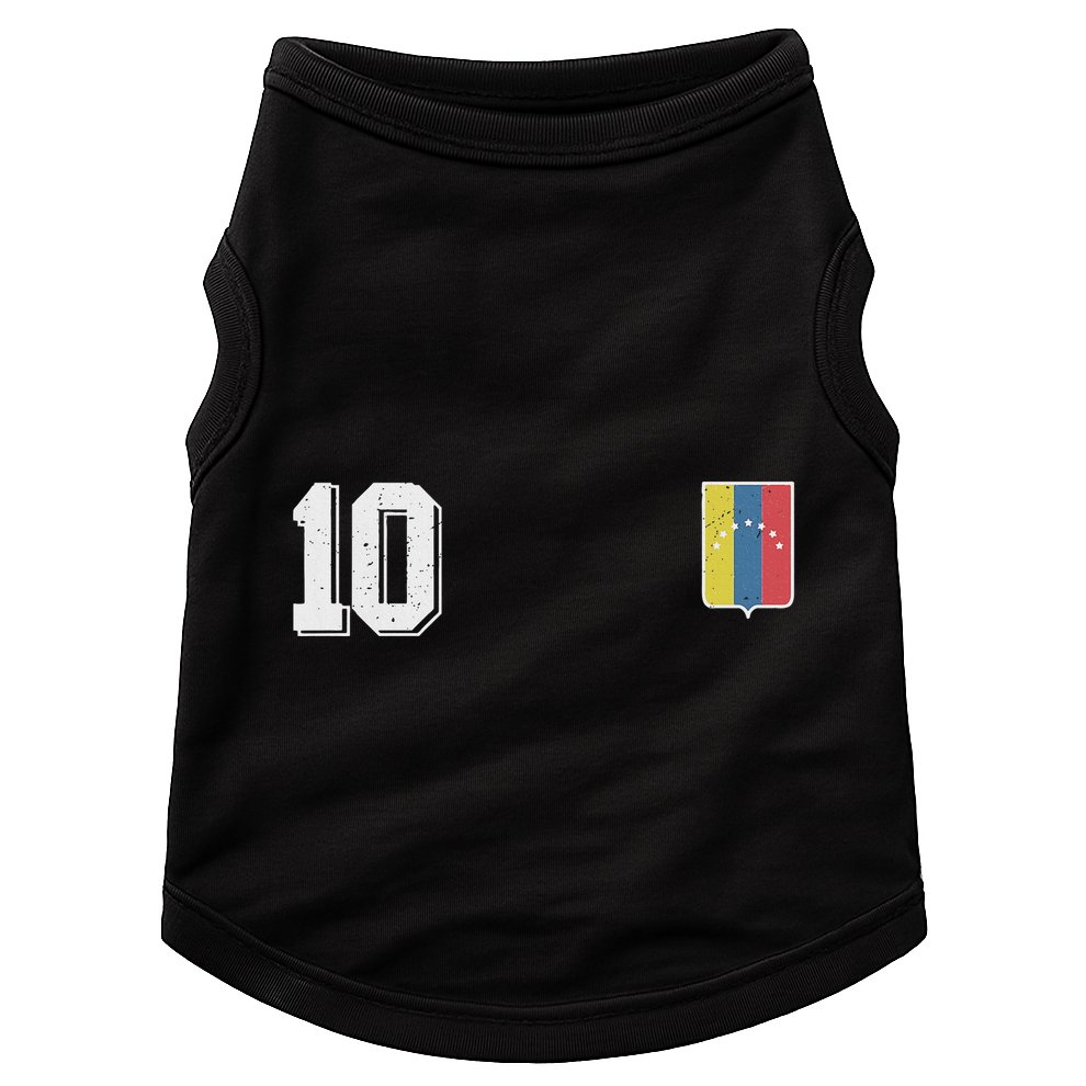 Venezuela Soccer Football Vinotinto Design Venezuelans Doggie Tank
