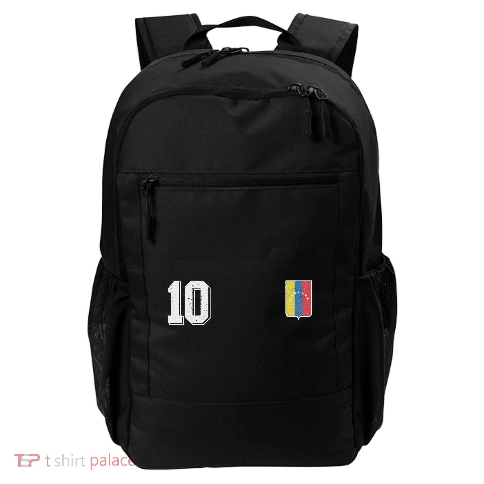 Venezuela Soccer Football Vinotinto Design Venezuelans Backpack