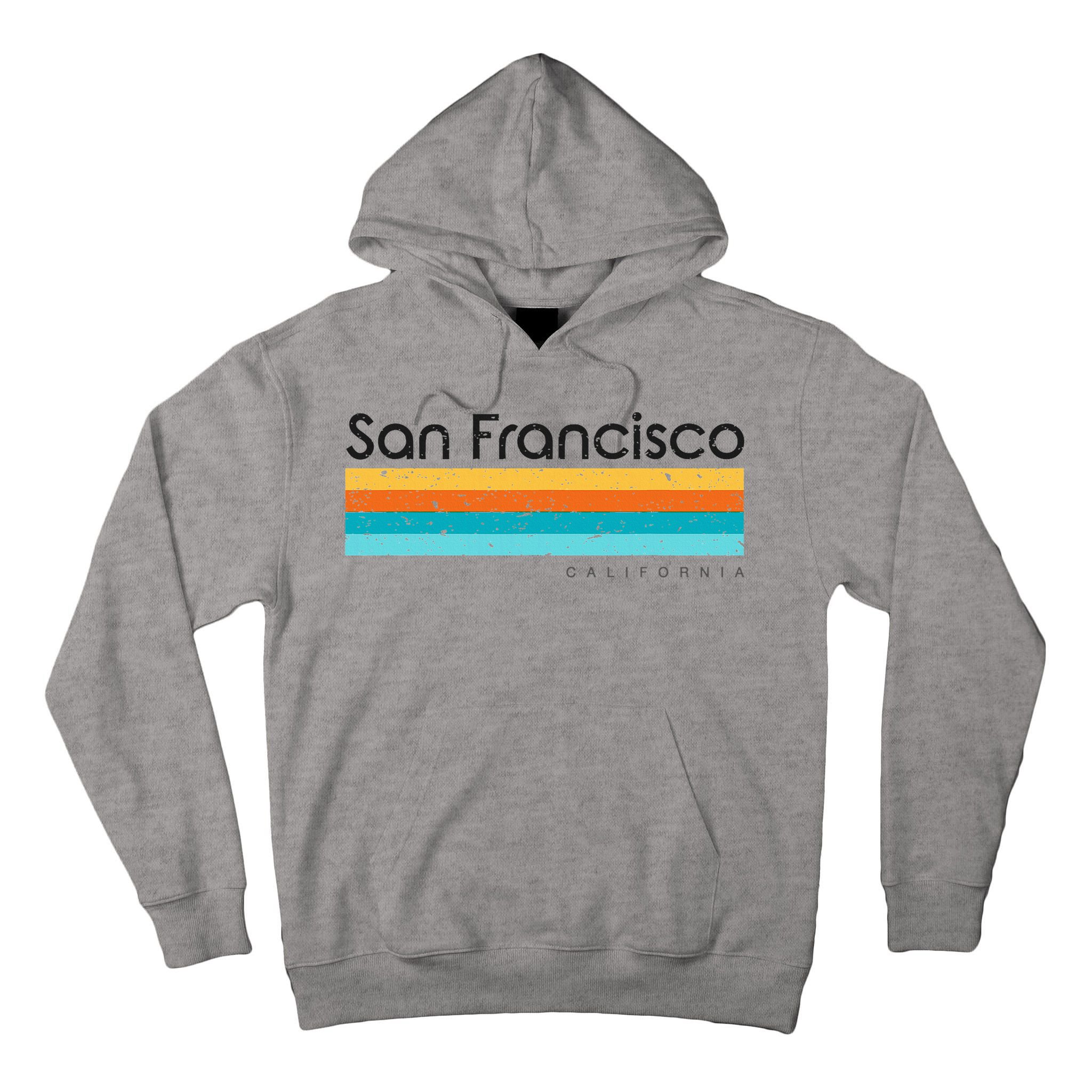 Vintage San Francisco California Ca Retro Tall Hoodie