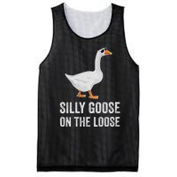 vintage Silly Goose On The Loose Funny Saying Mesh Reversible Basketball Jersey Tank