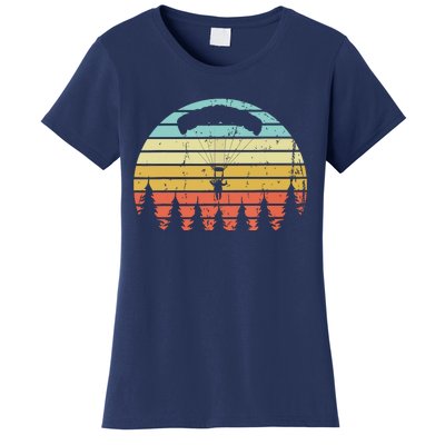 Vintage Skydiving Gift Retro Parachuting Skydiver Women's T-Shirt