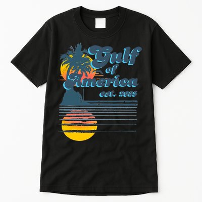 Vintage Style Gulf of USA America Beach Lovers Summer  Tall T-Shirt