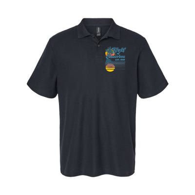 Vintage Style Gulf of USA America Beach Lovers Summer  Polo