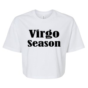 Virgo Season Great Gift Bella+Canvas Jersey Crop Tee