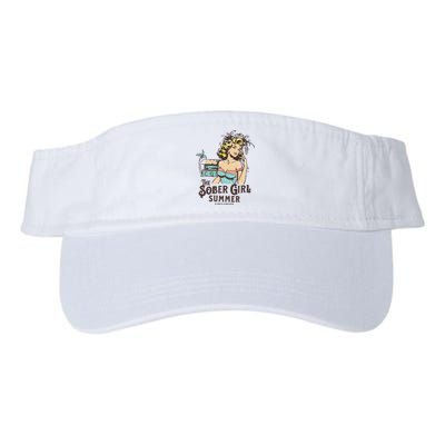 Vintage Sober Girl Summer Valucap Bio-Washed Visor