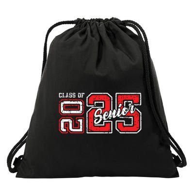 Vintage Seniors Graduation 2025 Senior 2025 Class Of 2025 Drawstring Bag