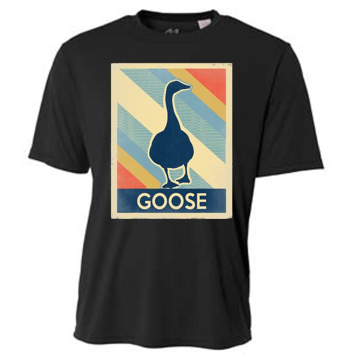 Vintage Style Goose Cooling Performance Crew T-Shirt