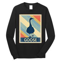 Vintage Style Goose Long Sleeve Shirt