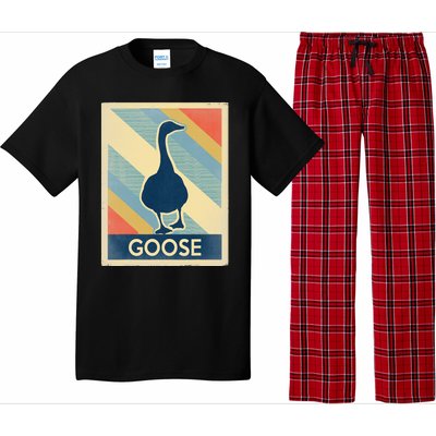 Vintage Style Goose Pajama Set