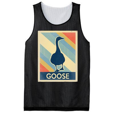 Vintage Style Goose Mesh Reversible Basketball Jersey Tank