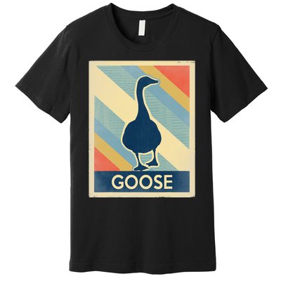 Vintage Style Goose Premium T-Shirt