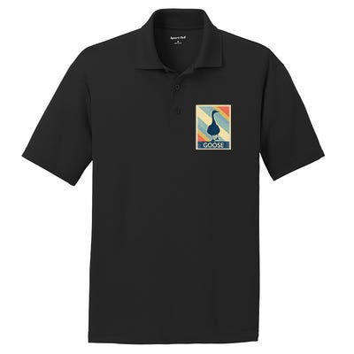 Vintage Style Goose PosiCharge RacerMesh Polo