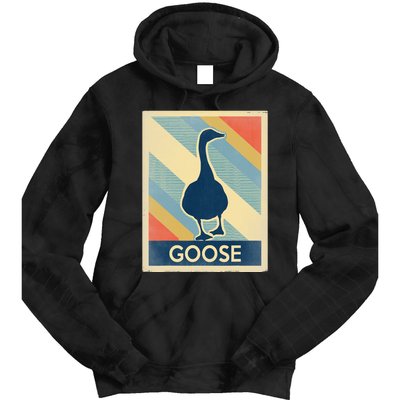 Vintage Style Goose Tie Dye Hoodie