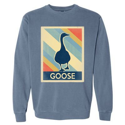 Vintage Style Goose Garment-Dyed Sweatshirt