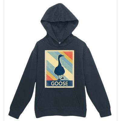 Vintage Style Goose Urban Pullover Hoodie