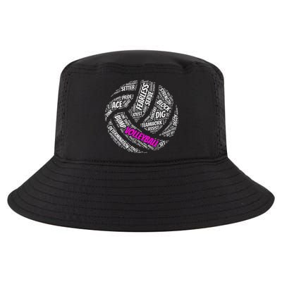 Volleyball Sayings Gift For Teen And Women Cool Comfort Performance Bucket Hat