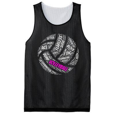 Volleyball Sayings Gift For Teen And Women Mesh Reversible Basketball Jersey Tank