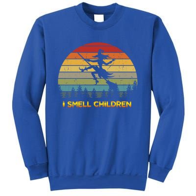 Vintage Scary Halloween I Smell Children Gift Sweatshirt