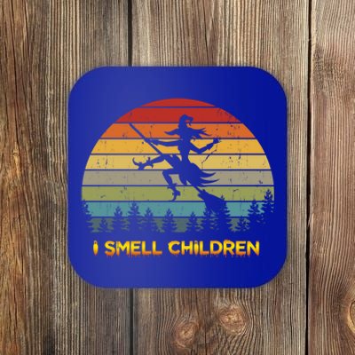 Vintage Scary Halloween I Smell Children Gift Coaster