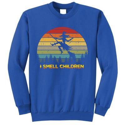 Vintage Scary Halloween I Smell Children Gift Tall Sweatshirt