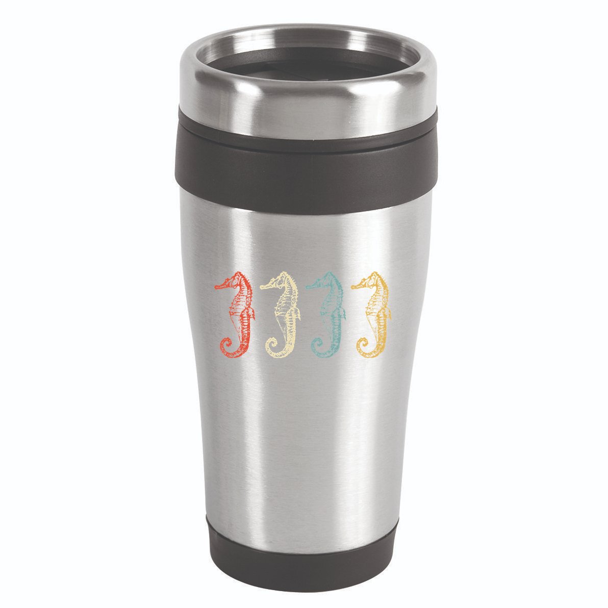 Vintage Sea Horse Animal Environmental Gifts 16oz Travel Tumbler