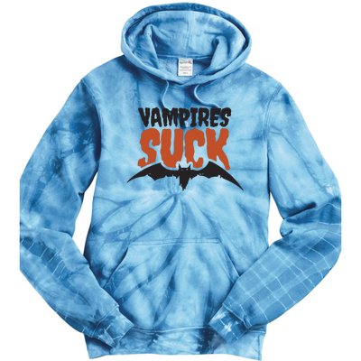 Vampire Suck Halloween Bat Tie Dye Hoodie