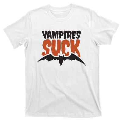 Vampire Suck Halloween Bat T-Shirt