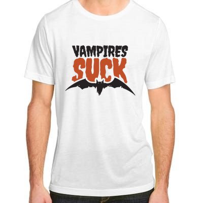 Vampire Suck Halloween Bat Adult ChromaSoft Performance T-Shirt