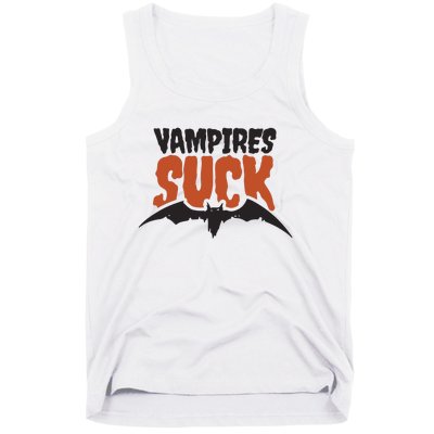 Vampire Suck Halloween Bat Tank Top