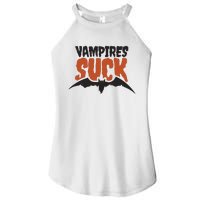 Vampire Suck Halloween Bat Women's Perfect Tri Rocker Tank