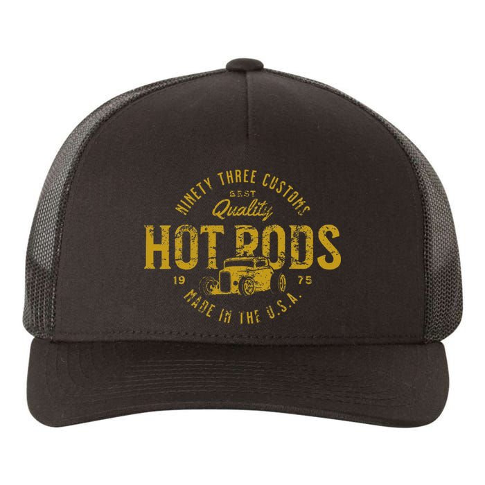 Vintage Style Hot Rod Design For The Automotive Enthusiast Yupoong Adult 5-Panel Trucker Hat