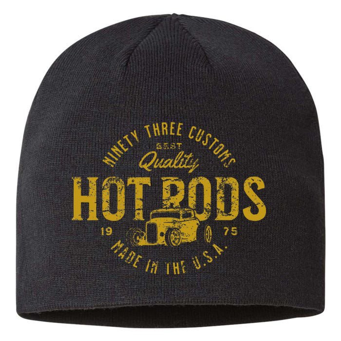 Vintage Style Hot Rod Design For The Automotive Enthusiast Sustainable Beanie