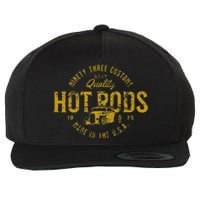 Vintage Style Hot Rod Design For The Automotive Enthusiast Wool Snapback Cap