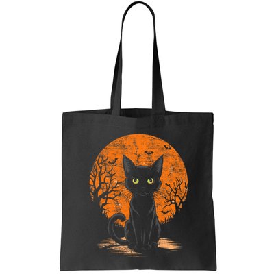 Vintage Scary Halloween Cat Costume Retro Halloween Cat Bag
