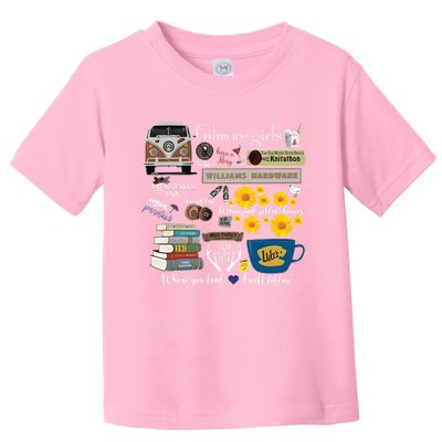 Vintage Stars Hollow Gilmore Coffee Toddler T-Shirt