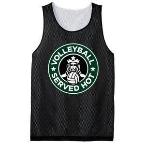 Volleyball Served Hot Great Volleyball Player Mesh Reversible Basketball Jersey Tank