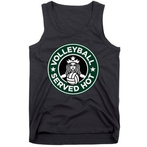 Volleyball Served Hot Great Volleyball Player Tank Top