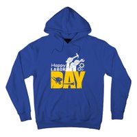 Vintage Style Happy Labor Day Gift Funny Gift Hoodie