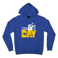 Vintage Style Happy Labor Day Gift Funny Gift Tall Hoodie