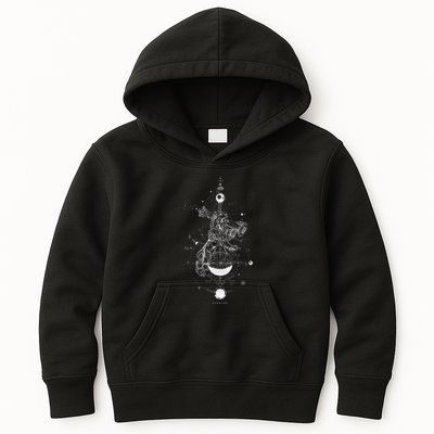 Vitriol Sol In Leo Occult Sacred Geometry Kids Hoodie