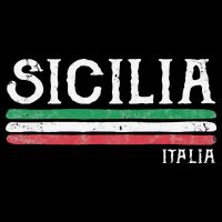 Vintage Sicilia Italy Italia Souvenir Italian Sicily Button